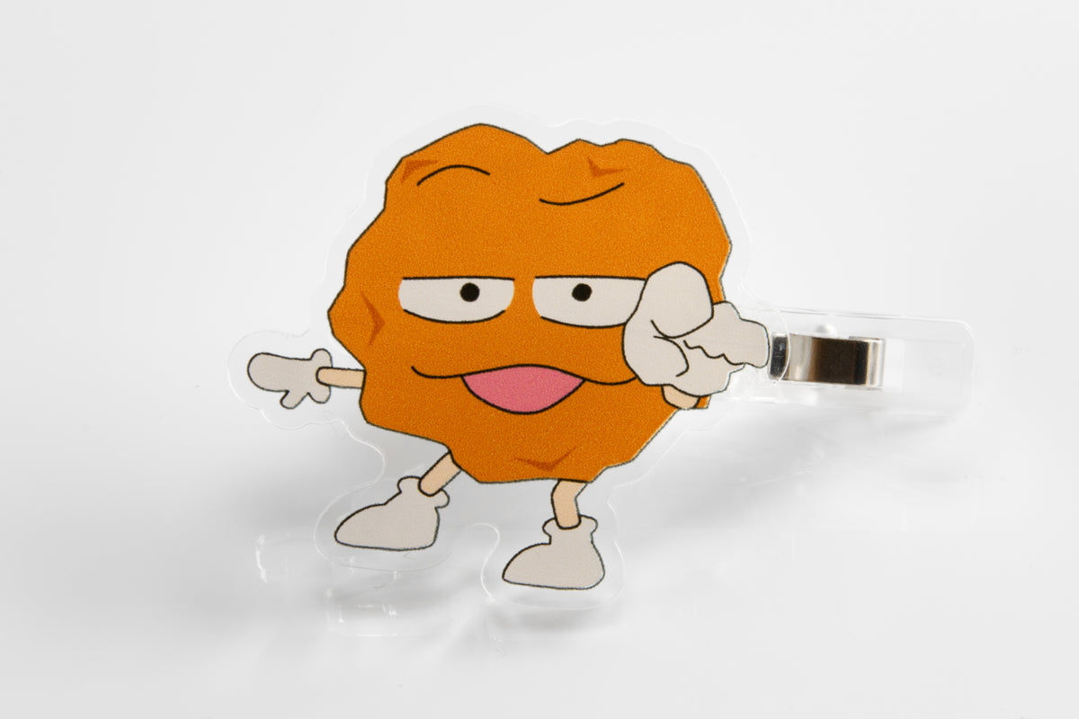 あげ太くん ヘアクリップ（指差し）