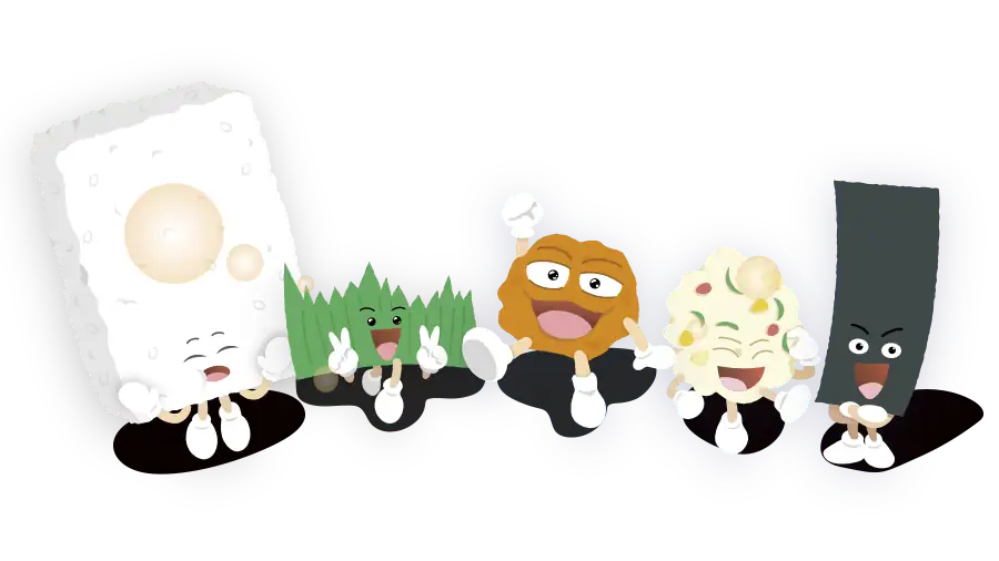 あげ太くんと仲間たち